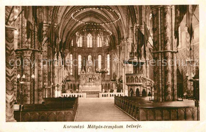 Breslau Niederschlesien Kroenungskirche Inneres