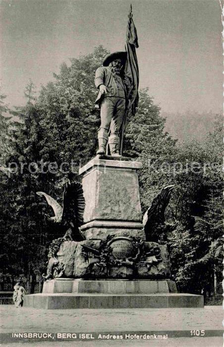 Innsbruck Berg Isel Andreas Hofer Denkmal Statue