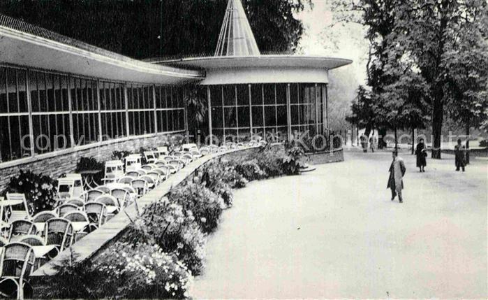 Bad Wildungen Parkcafe Terrasse Kurpark