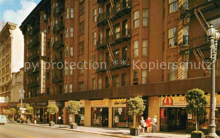 San Francisco California Hotel Stewart