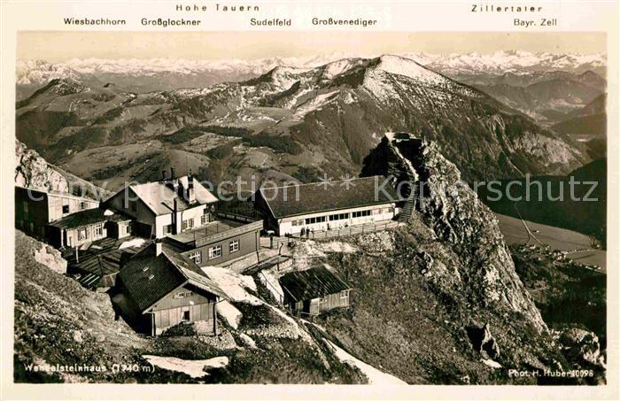 Wendelsteinhaus Berghaus Alpenpanorama Hohe Tauern Zillertaler Alpen