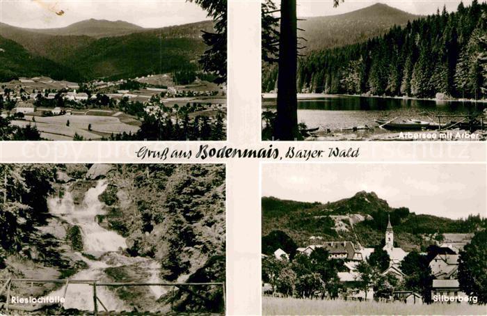 Bodenmais Landschaftspanorama Bayerischer Wald Arbersee Arber Silberberg Riesloc