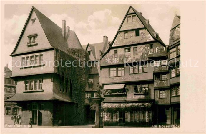 Frankfurt Main Partie am Roseneck