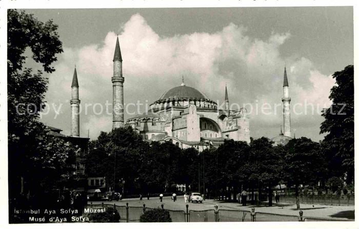 Istanbul Constantinopel Aya Sofya Muezesi