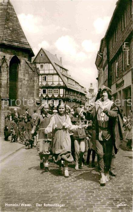 Hameln Weser Rattenfaenger Sage