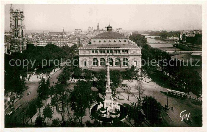 Paris et ses merveilles Panorama Place du Chatelet