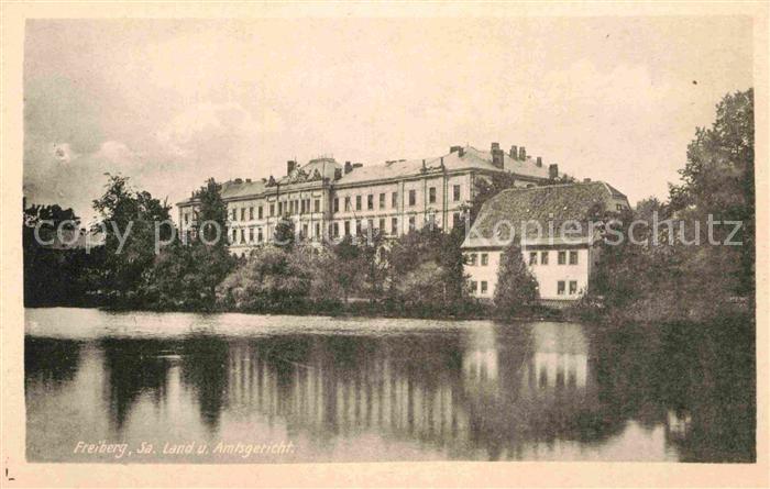 Freiberg Sachsen Land und Amtsgericht