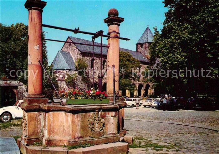 Giessen Lahn Klosterruine Schiffenberg Brunnen