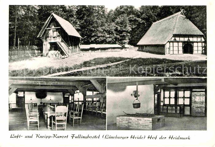 Fallingbostel Hof der Heidmark Erinnerungsstaette des Bauerntums 17. Jhdt.