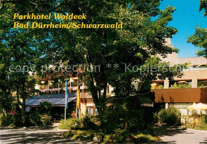 Bad Duerrheim Parkhotel Waldeck mit Waldeck Klinik