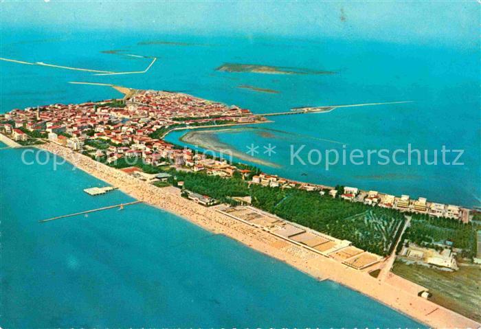 Grado Pineta Sonneninsel Fliegeraufnahme