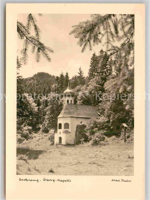 Sachrang Chiemgau oelberg Kapelle