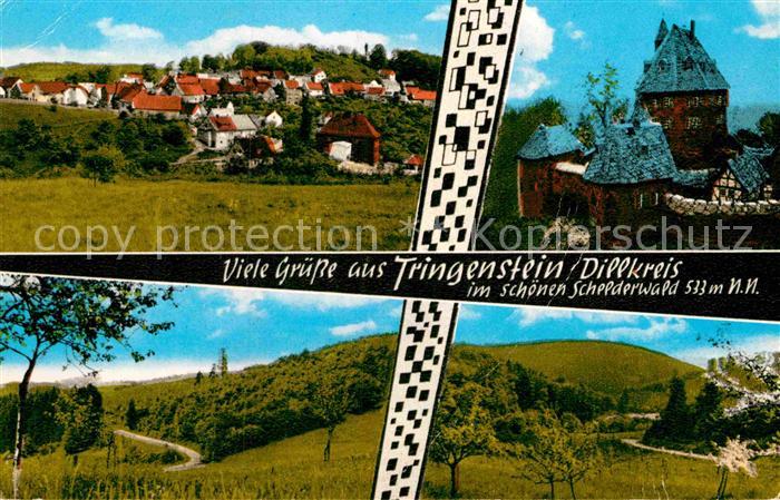 Tringenstein Gasthaus Zur Bergklause Panorama