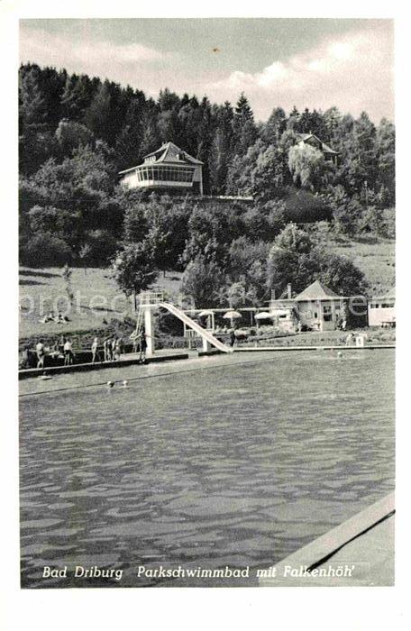 Bad Driburg Parkschwimmbad Falkenhoeh