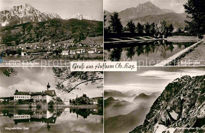 Aufham Anger Hochstaufen Schwimmbad Hoeglwoerther See