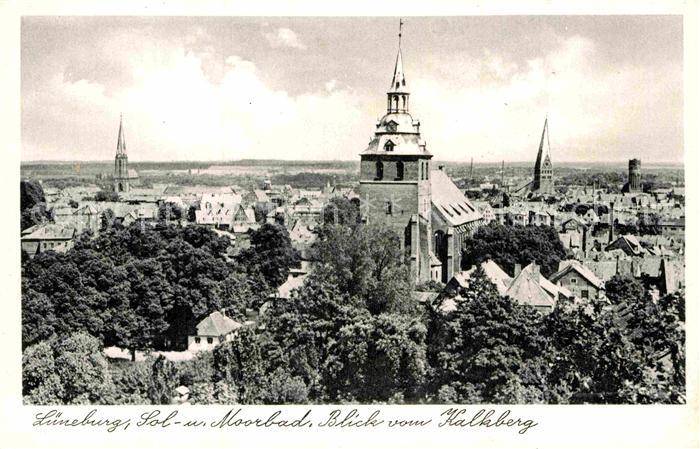 LueNEBURG CITY Blick vom Kalkberg Kirche