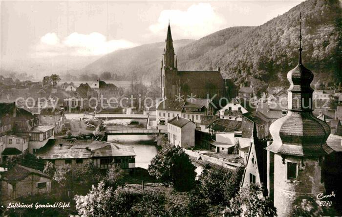 Gemuend Eifel Kirchen Panorama