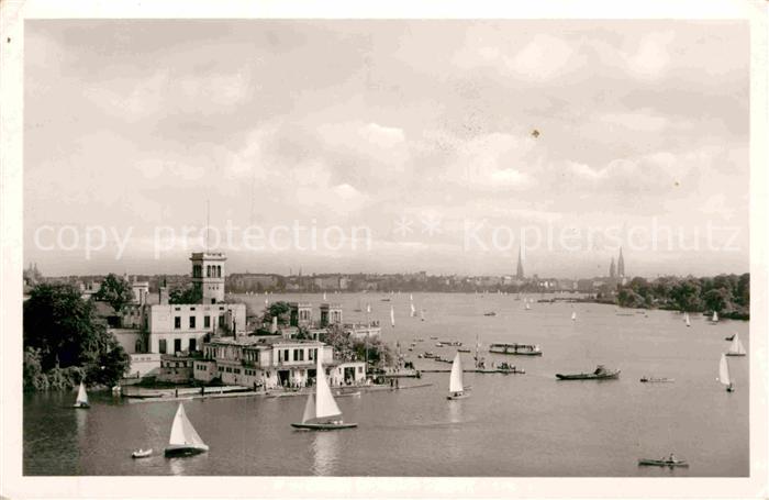 HAMBURG  CITY Uhlenhorster Faehrhaus Aussenalster