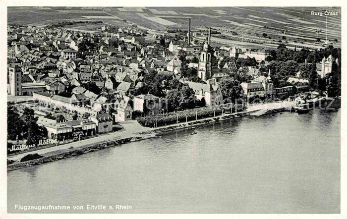 Eltville Rhein Fliegeraufnahme