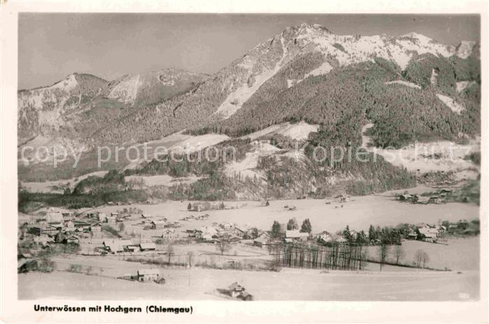 Unterwoessen Hochgern Winterlandschaft