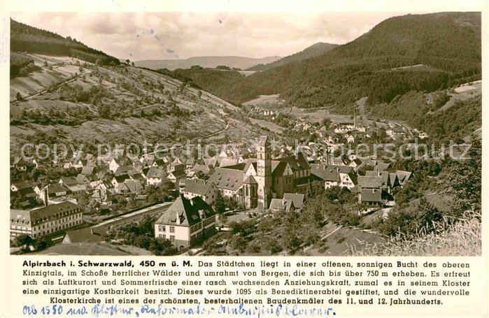 Alpirsbach Kloster Kurstadt