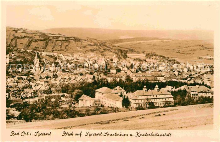 Orb Bad Sanatorium Kinderheilanstalt