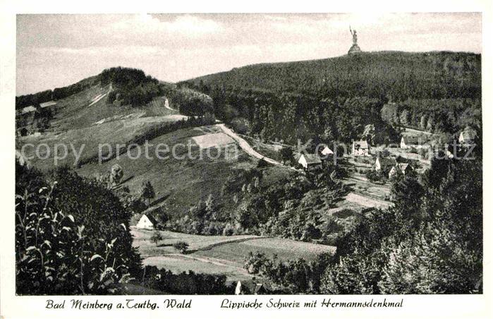 Meinberg Bad Hermannsdenkmal Lippische Schweiz