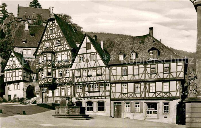 Miltenberg Main Marktplatz Fachwerk