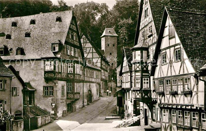 Miltenberg Main Schnatterloch Fachwerk