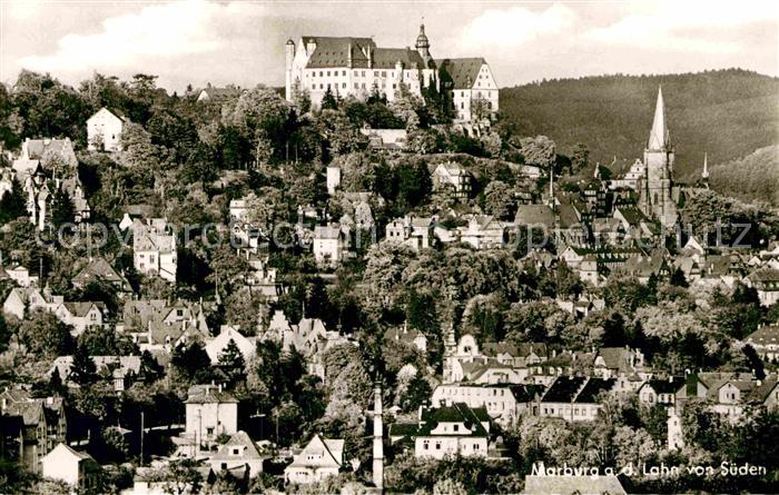 Marburg Lahn Schloss Panorama