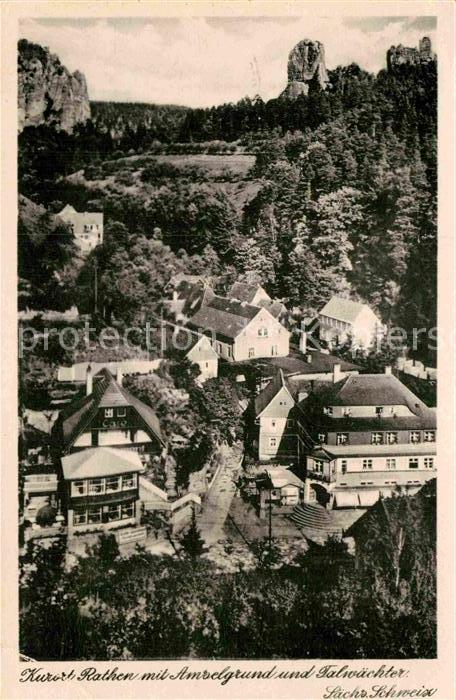 Rathen Saechsische Schweiz Amselgrund Talwaechter