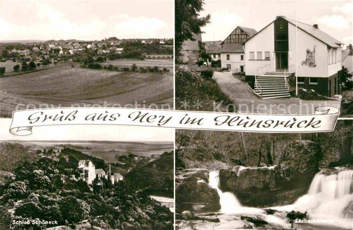 Ney Ney Panorama Schloss Schoeneck Ehrbachklamm