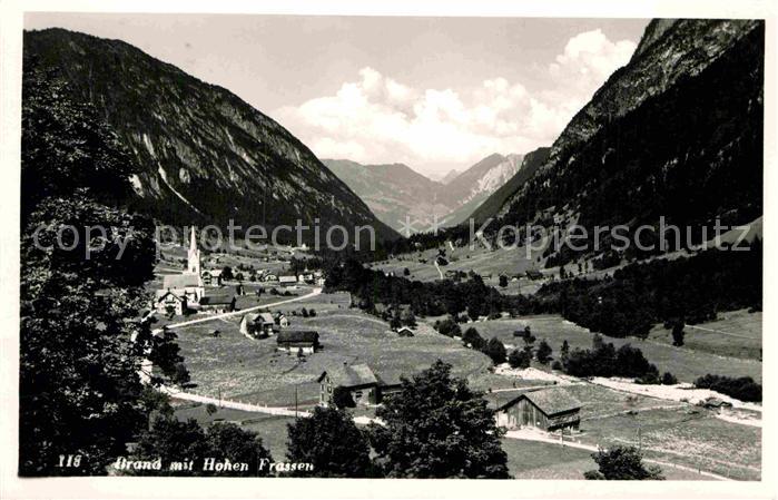 Brand Bludenz Hoher Frassen