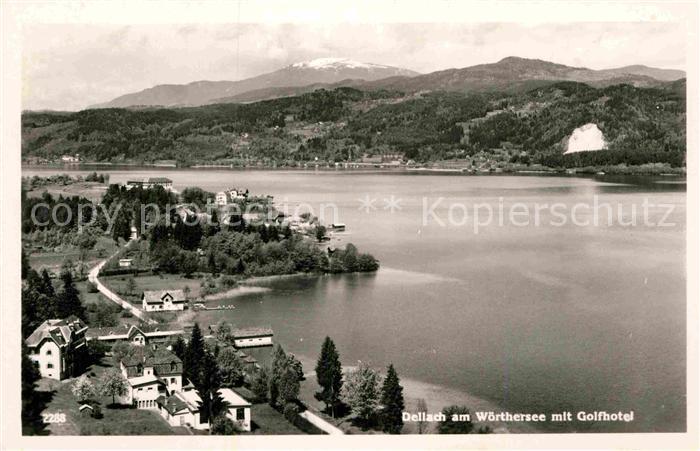 Dellach Woerthersee Panorama