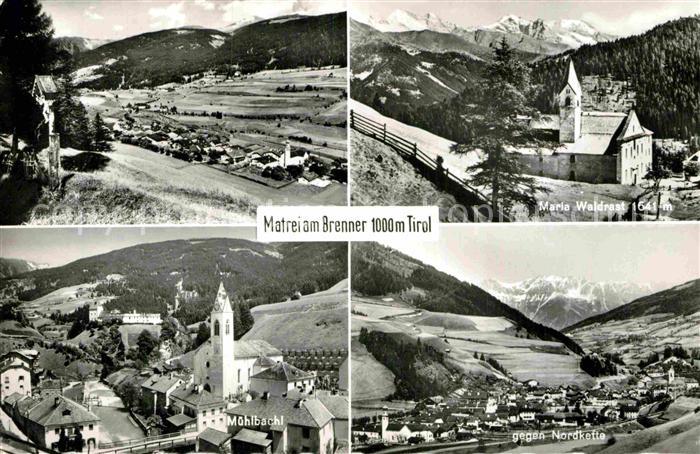 Matrei Brenner Panorama Maria Waldrast Muehlbachl Nordkette