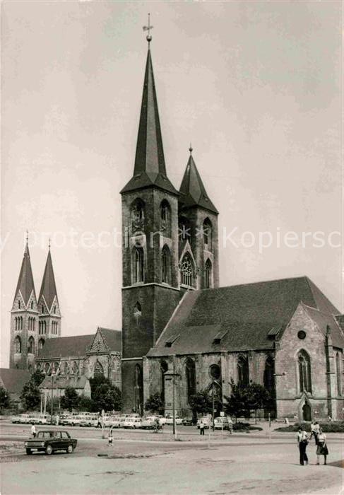 Halberstadt Fischmarkt Dom Sankt Martin