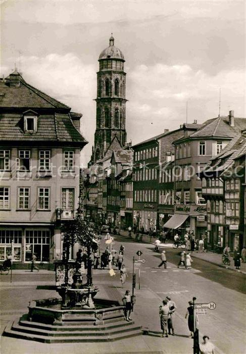 Goettingen Niedersachsen Gaenseliesel Weender Strasse