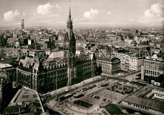 HAMBURG CITY Rathaus Rathausmarkt
