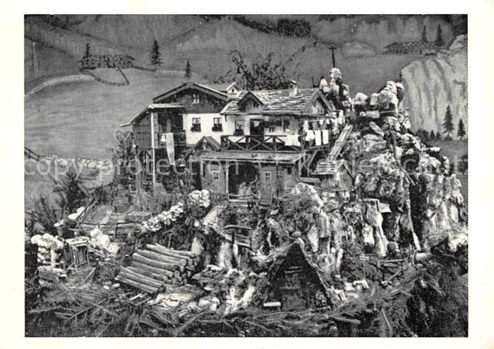 Fischbachau Gebirgsmuehle mechanisches Kunstwerk Josef Matt