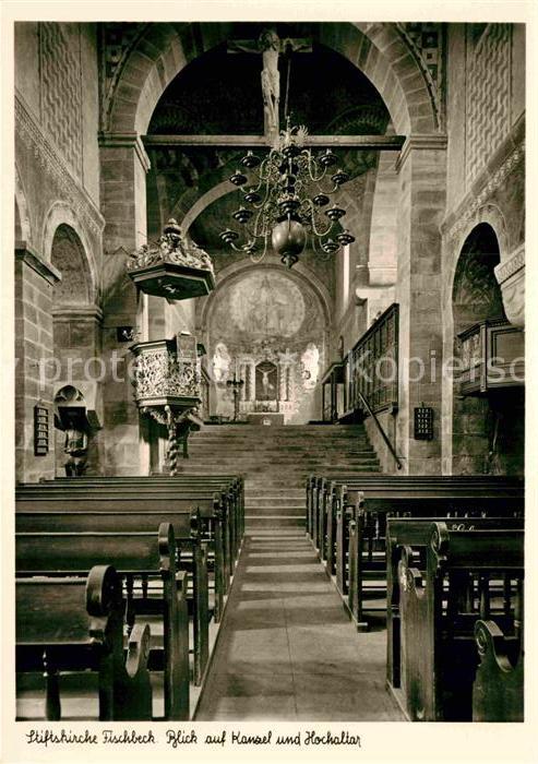 Fischbeck Weser Stiftskirche Kanzel Hochaltar