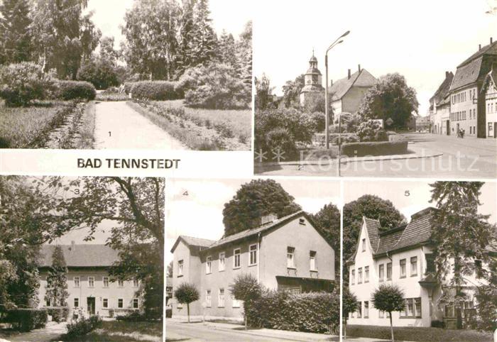 Bad Tennstedt Kurpark Rathaus Badehaus Haus der Freundschaft