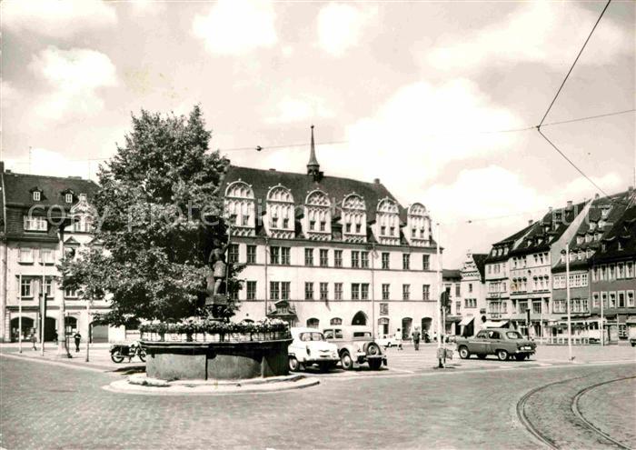 Naumburg Saale Wilhelm Pieck Platz Rathaus