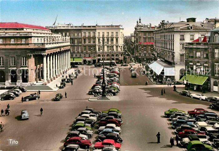 Bordeaux Place de la Comedie Grand Theatre