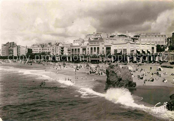 Biarritz Pyrenees Atlantiques Strand Casino