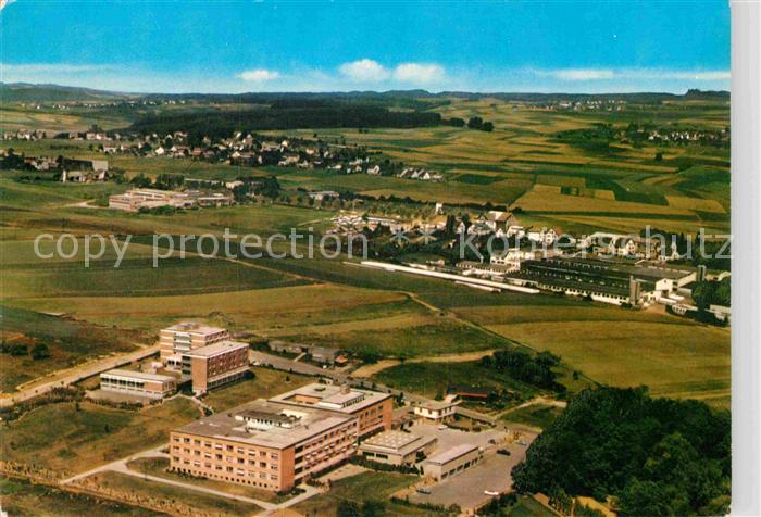 Altenkirchen Westerwald Fliegeraufnahme Kreiskrankenhaus