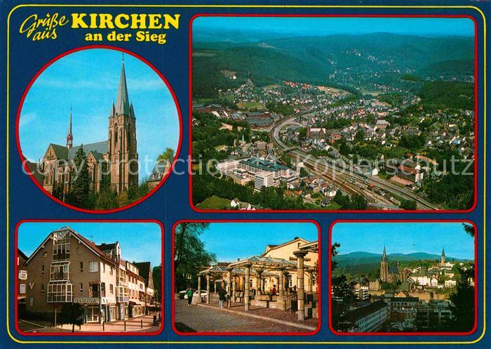 Kirchen Sieg Kirche Panoramen