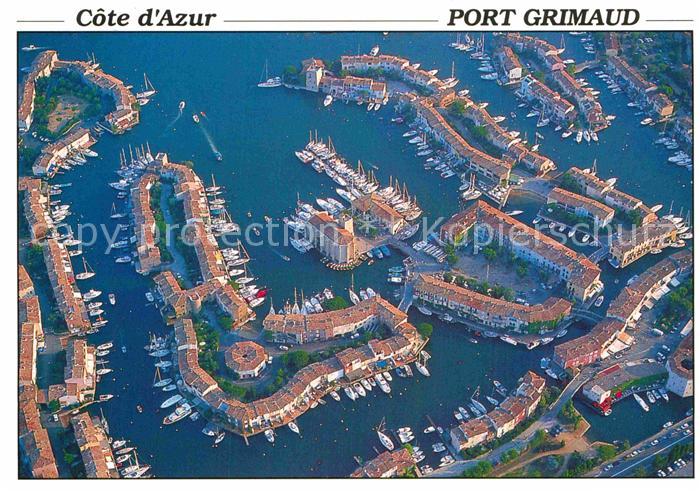 Port Grimaud Fliegeraufnahme