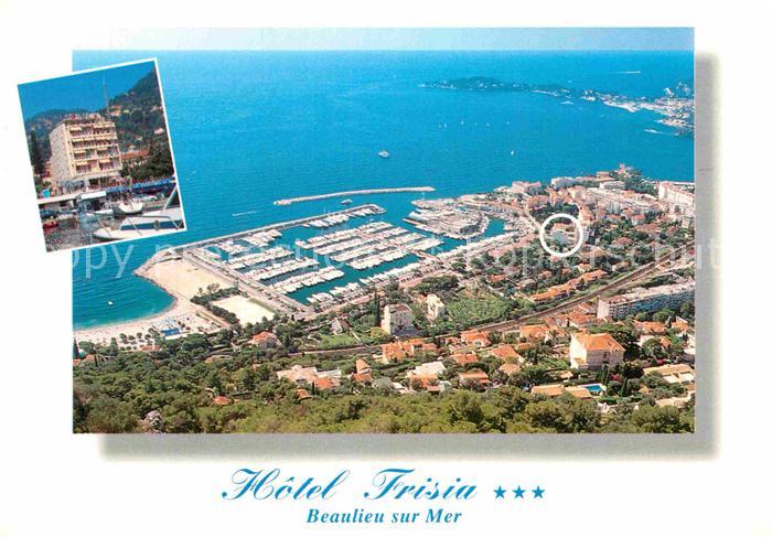 Beaulieu-sur-Mer Fliegeraufnahme mit Hotel Frisia