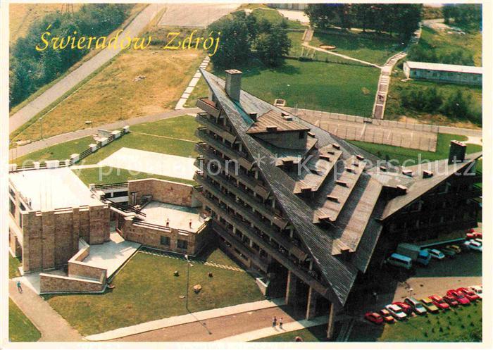 Swieradow Zdroj Bad Flinsberg Fliegeraufnahme Hotel Malachit