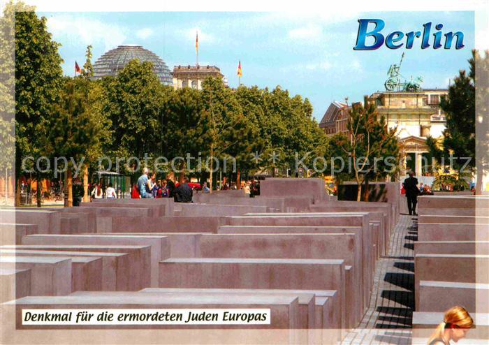 BERLIN  CITY Denkmal fuer die ermordetten Juden Europas